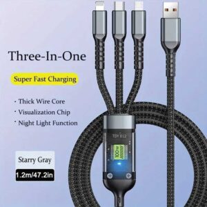 Home 3-IN-1 SUPER FAST CHARGING CABLE